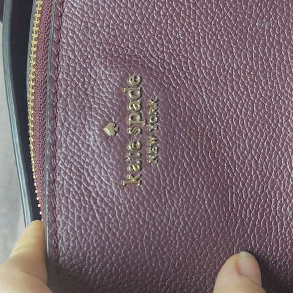 Kate Spade~Monet Large Compartment Tote~Deep Berry~EUC! - Picture 3 of 17